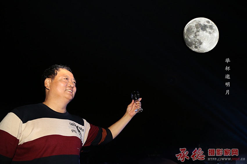 举杯邀明月 - 人像摄影 承德摄影家网 - 承德热河摄影