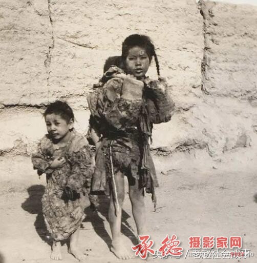 晚清的穷苦人 - 老照片 承德摄影家网 - 承德热河摄影