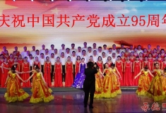 热烈庆祝中国共产党成立95周年
