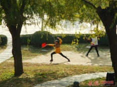 从小习武健身强国