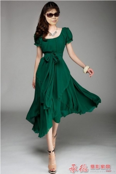 PS——给模特换张夕阳如虹的面孔