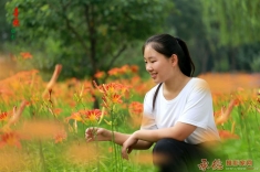 黄花人像随拍