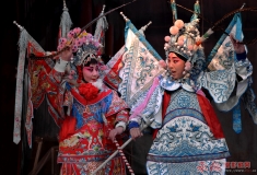 戏剧人像—穆桂英大战杨宗保