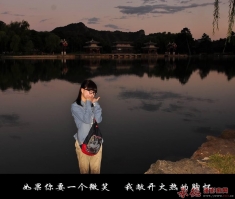 甜蜜的微笑