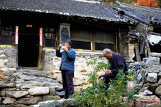 农村的空巢老人