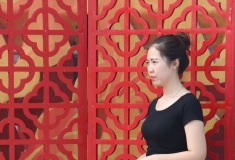 媒体靓女