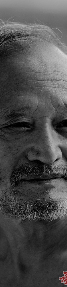 黑白人像2
