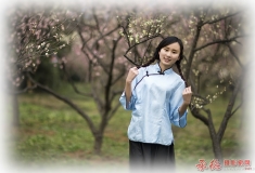 梅园中的慧敏