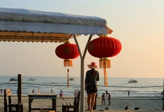 面对大海？？？