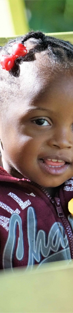 可爱的美国黑人小孩儿