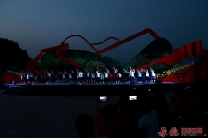 央视“心连心”艺术团赴隆化慰问演出今晚彩排