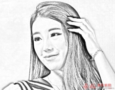 人像--铅笔画