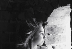 人像习拍——长城上的小洋人