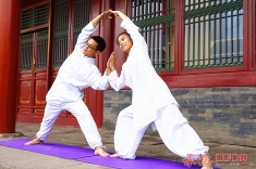 一组瑜伽功夫