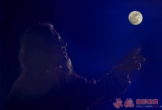 蓝色的月光《避暑山庄中秋诗画会》