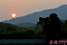 【人像】落日夕阳