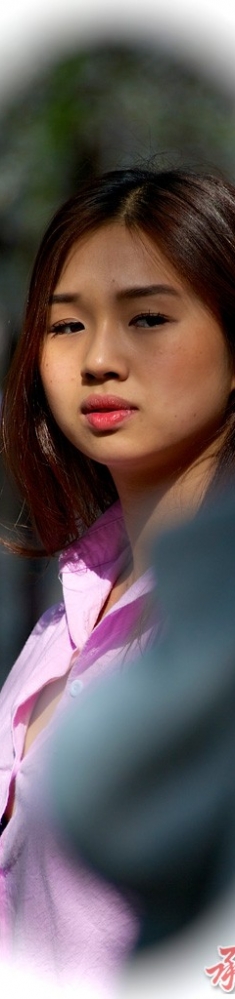 抓拍美女