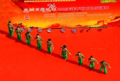 社区大妈在表演