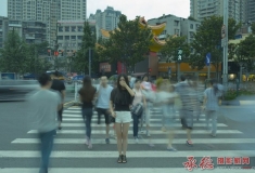 街拍一组人像