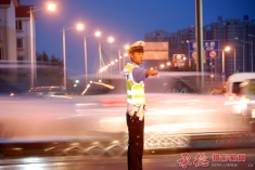 交警风采
