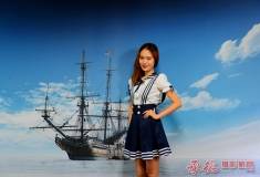 一百数码活动现场......模特