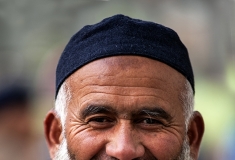 新疆维吾尔族老人