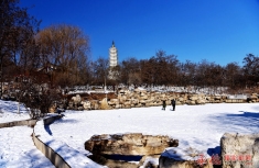 雪后太和塔