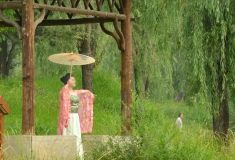 疑是嫦娥返人间