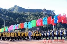 运动会开幕式瞬间