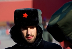 京城流行的五星帽