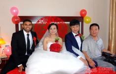 外国友人当伴郎