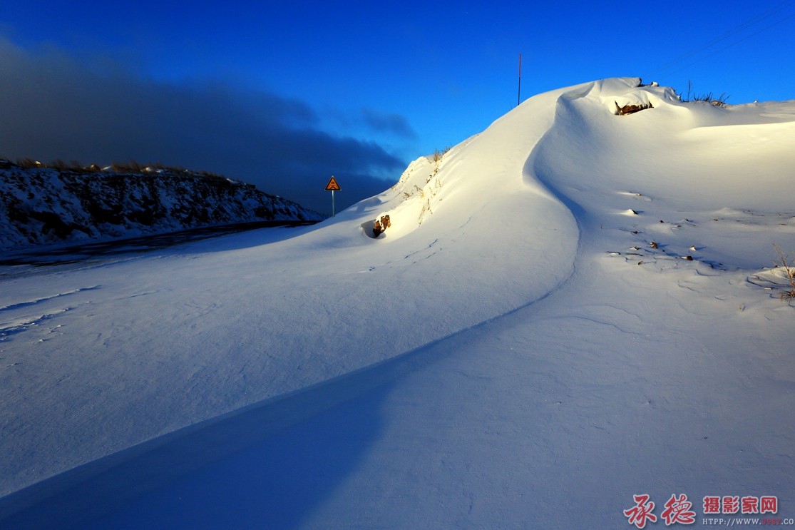 塞上雪—木兰风—坝上摄影