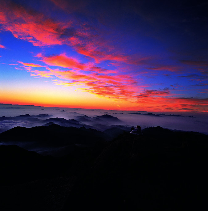 雾灵山风光  摄影吴岳 