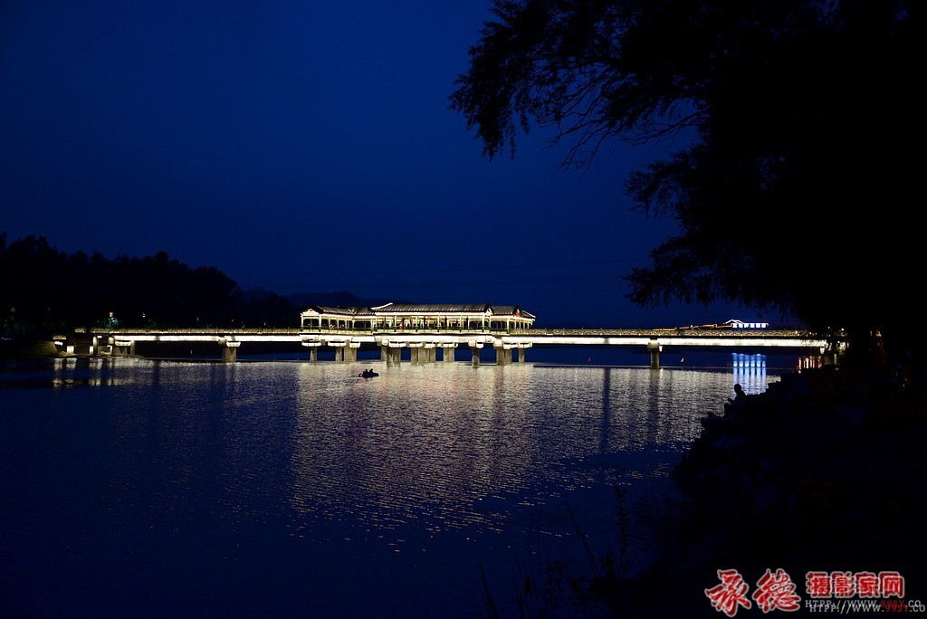 夜幕下的乾阳桥-蓝岛六号-城市风光