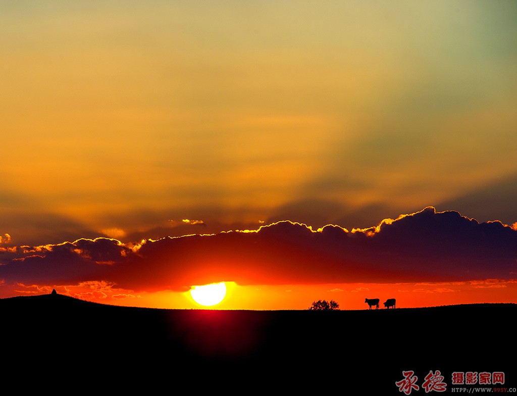 梦幻夕阳