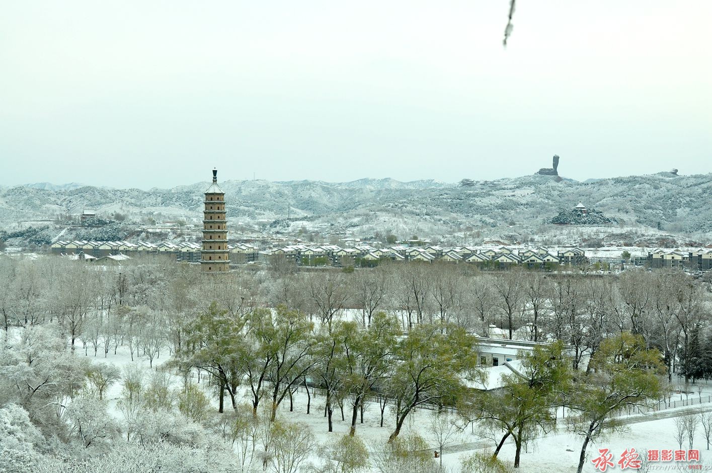山庄雪