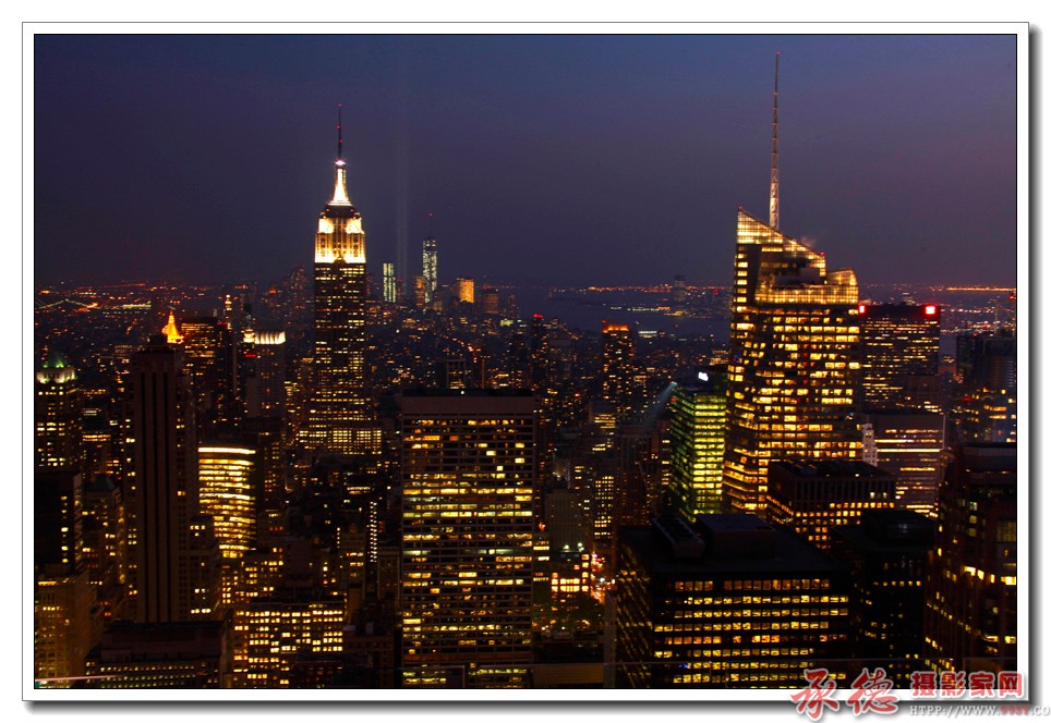 (40)美国纽约夜景