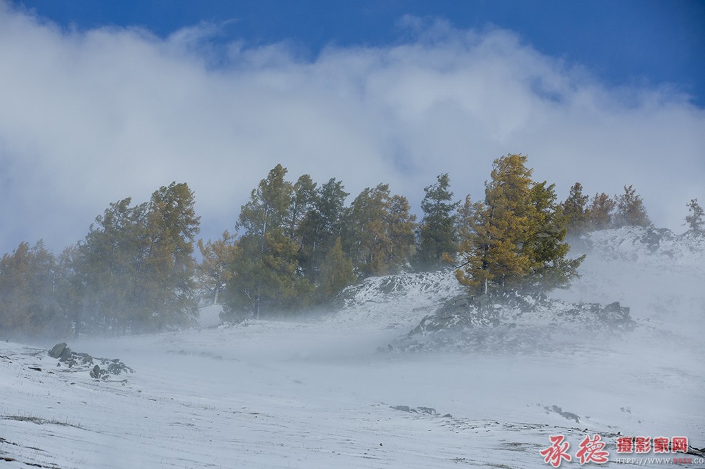 45途中雪景