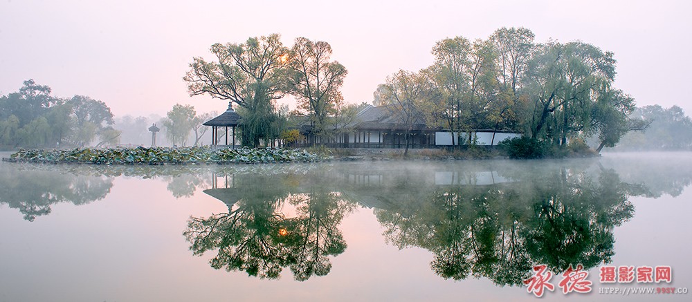 优秀奖-雾绕采菱渡-千里婵娟