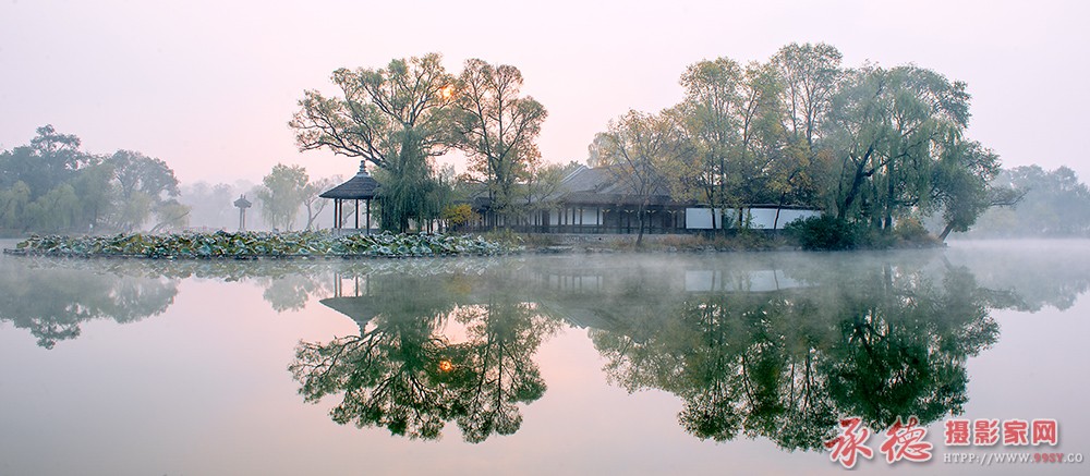 优秀奖-雾绕采菱渡-千里婵娟