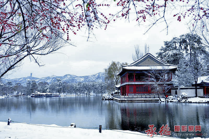 优秀奖-初雪烟雨楼-山庄情