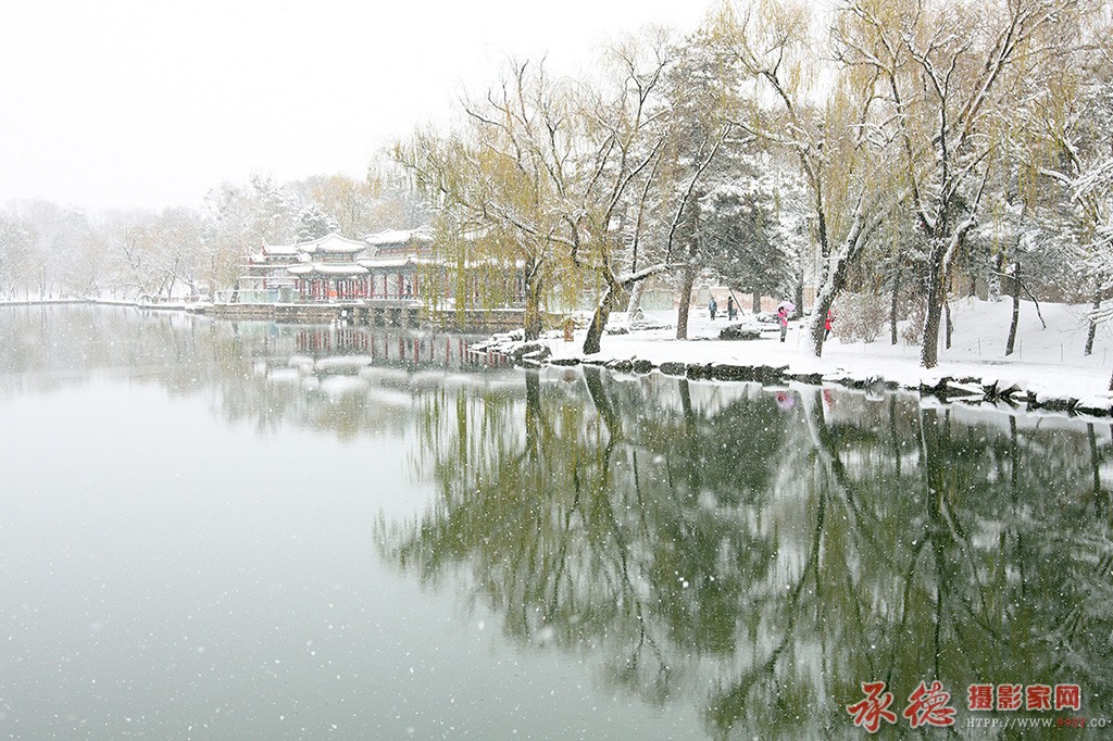 优秀奖-水心榭初雪-燕峰